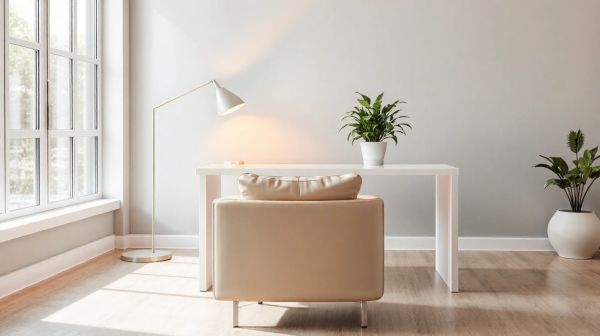 10 idées créatives pour intégrer un bureau blanc dans votre espace