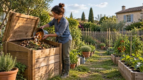 5 raisons de choisir un bac à compost en bois pour votre jardin