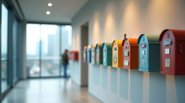 Comparer les blocs de boîtes aux lettres collectives pour optimiser votre copropriété