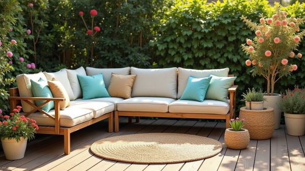 Trouvez le mobilier de terrasse idéal pour optimiser votre espace extérieur