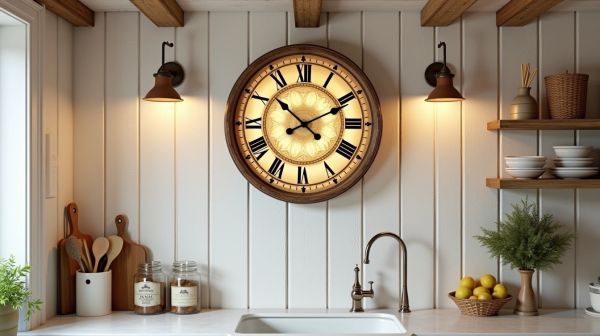 Valoriser votre décoration avec des horloges cuisine originales